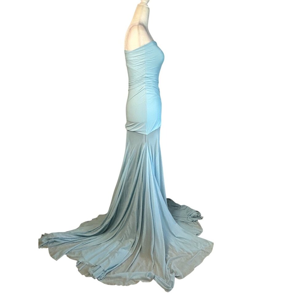 Deme by Gabriella x REVOLVE Dahlia Gown in Blue Large Womens Long Maxi - Picture 6 of 14